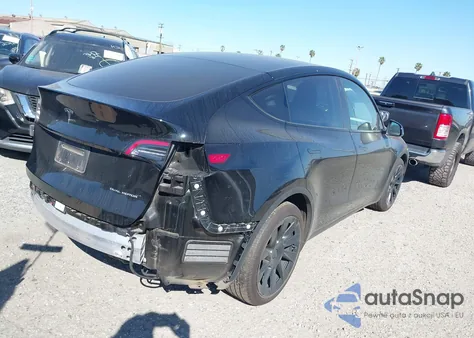 2021 Tesla Model Y Long Range Dual Motor All-Wheel Drive из США, поврежденный, VIN 5YJYGDEE2MF216935